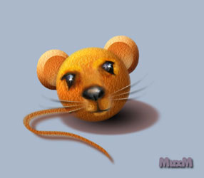 Апельсиновая мышь