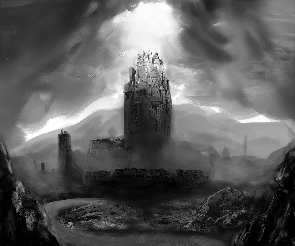Post-apocalyptic castle (concept)