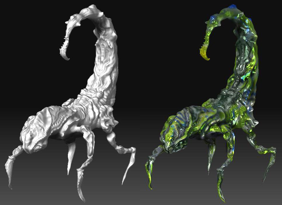 Scorpion High Poly