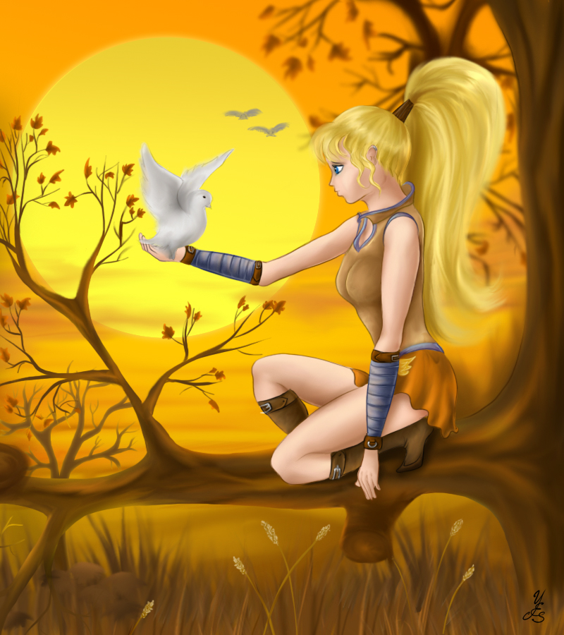 Autumnal dove