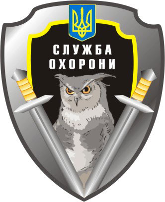 Эмблема службы охраны &quot;Укрпромбанка&quot;