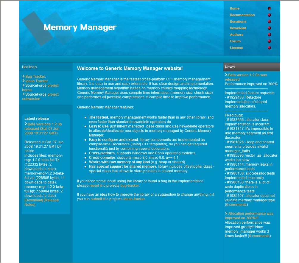 Memory Manager