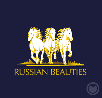 Логотип &quot;Русские красавицы&quot;