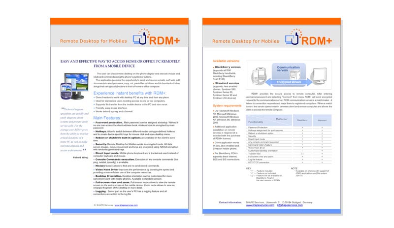 оформление PDF документа 