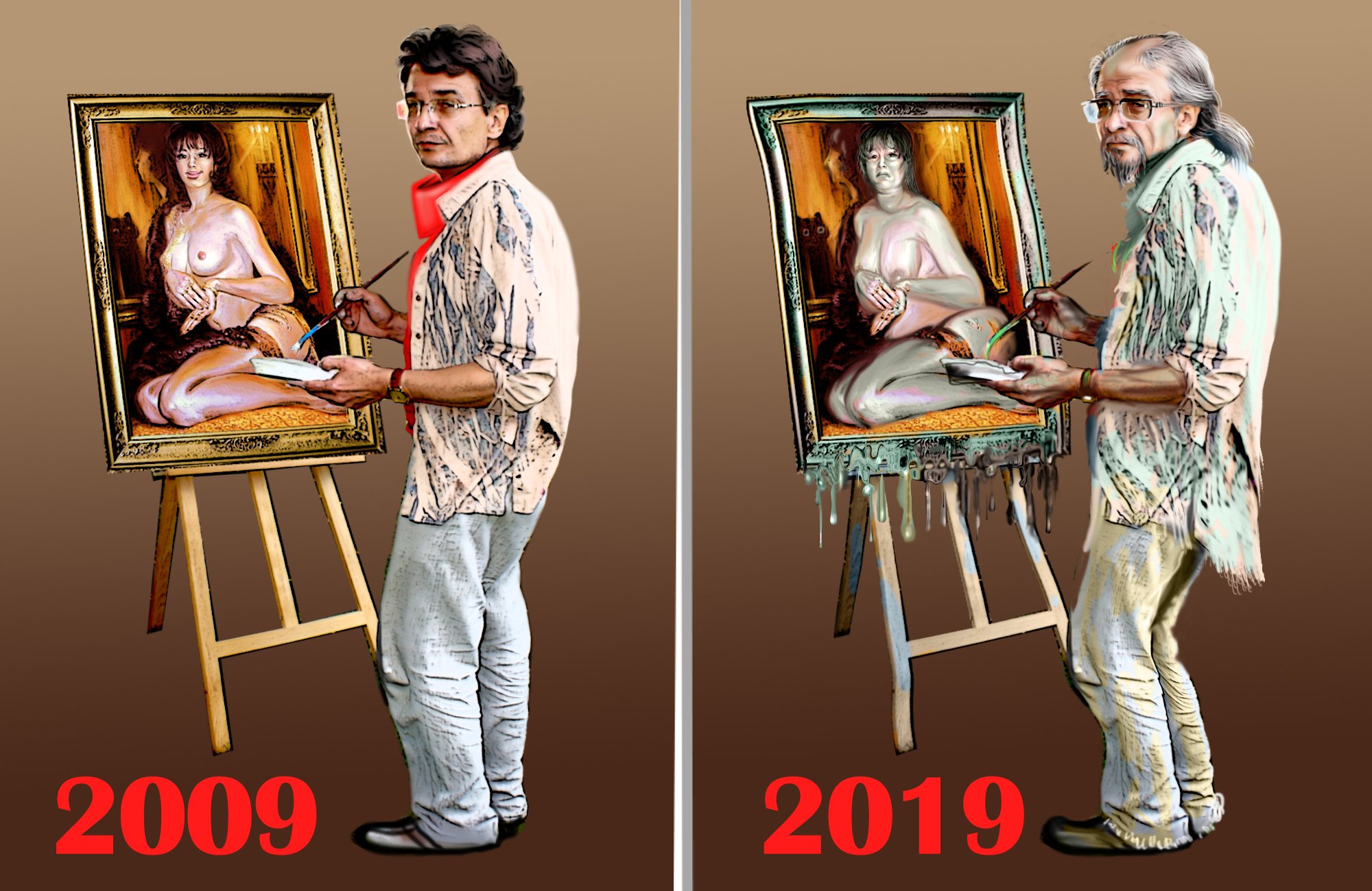 #10YearChallenge 