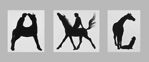 алфавит &quot;мальчик и лошадка&quot;