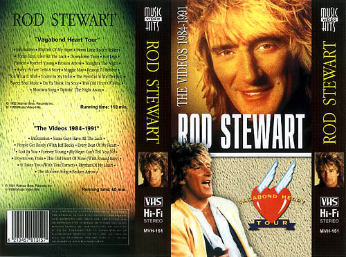 Видеокассета Rod Stewart