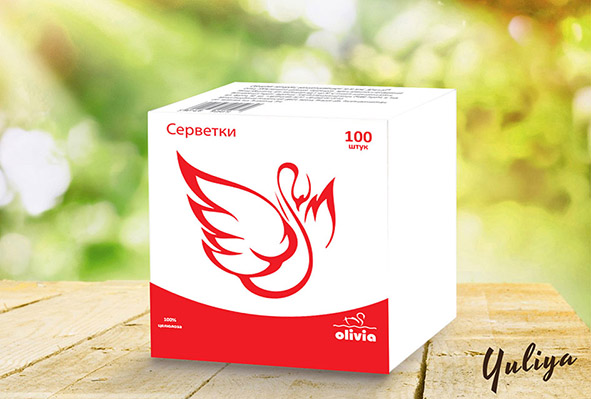 Серветки 100 шт