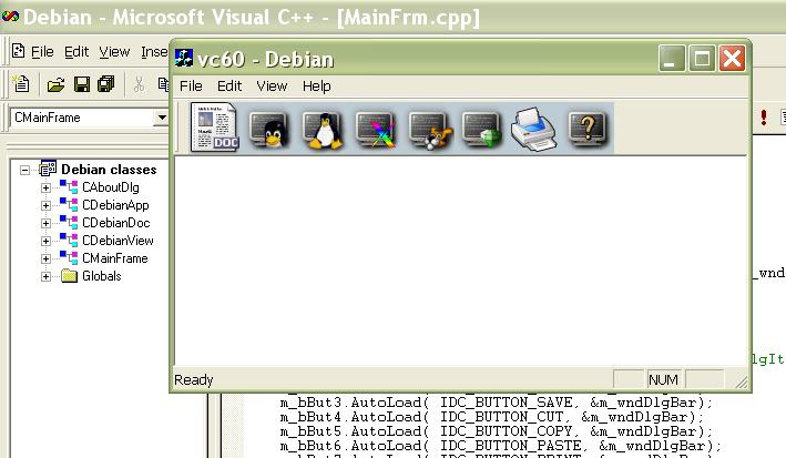 Использование в MFC иконок из Debian