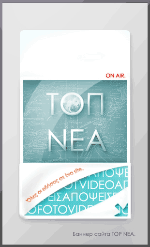 Баннер сайта TOPNEA