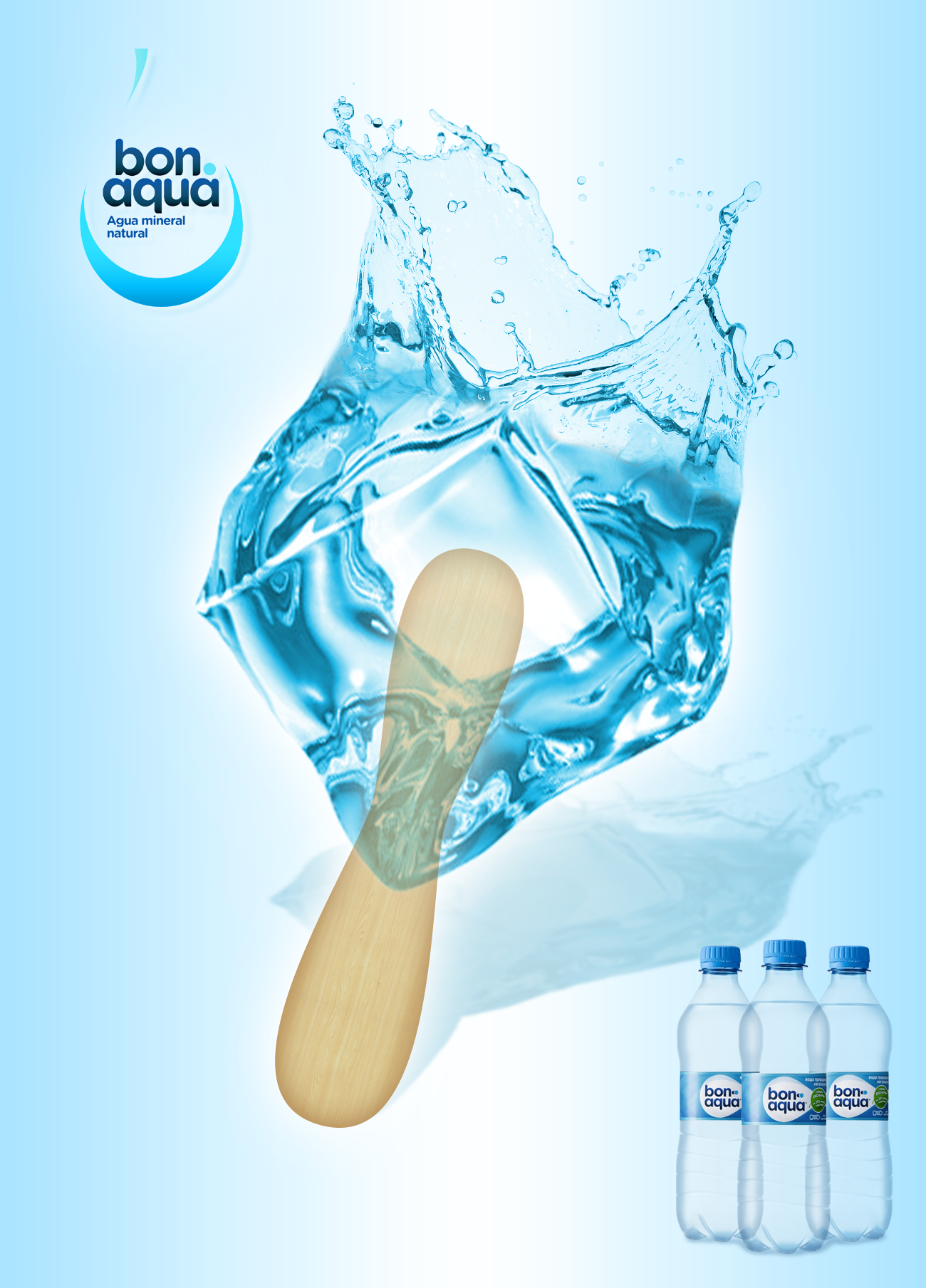 Рекламный баннер воды / Advertising banner water
