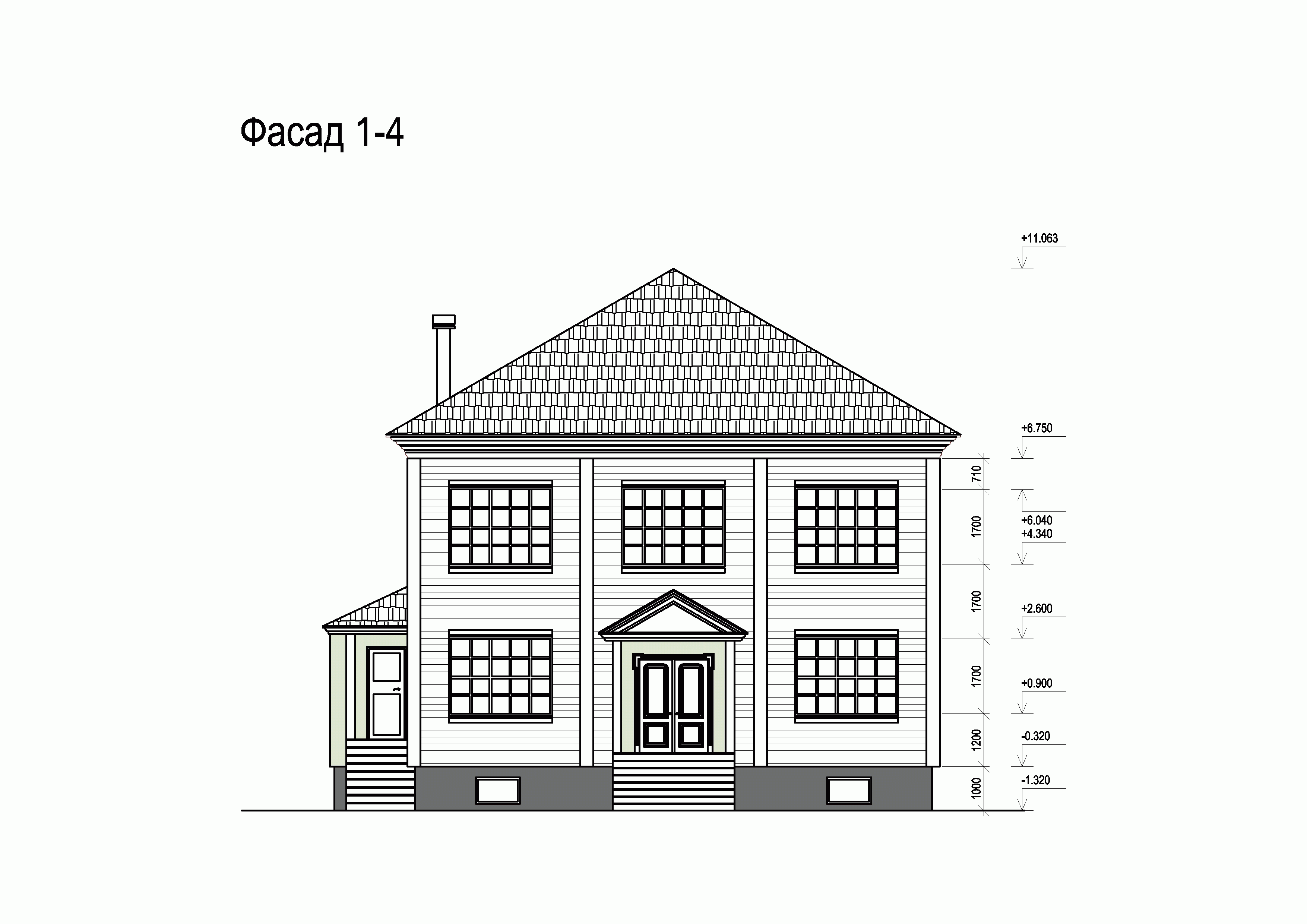 Nick-House - Фасад 1-4