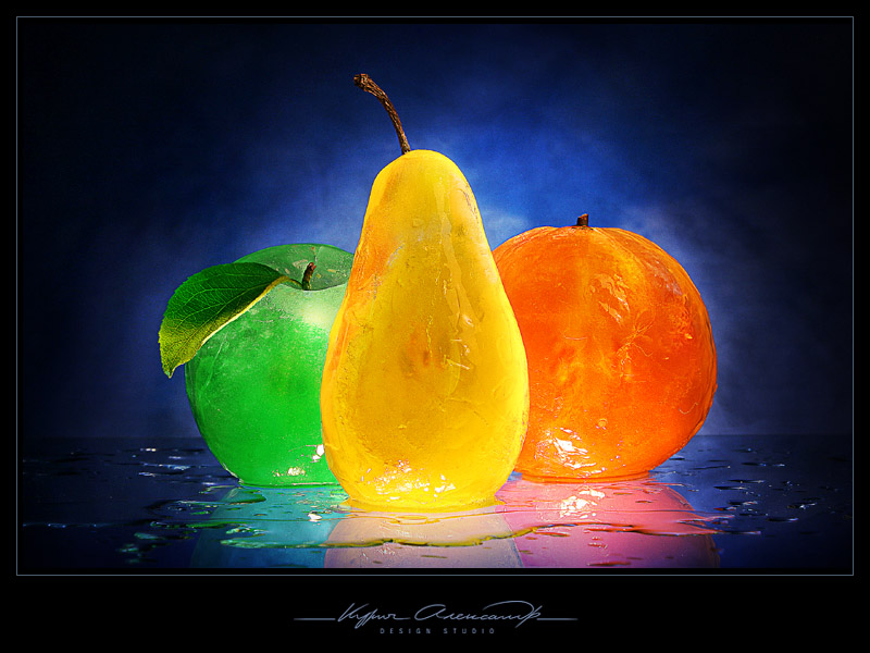 фруктовый лёд (сток-фото)