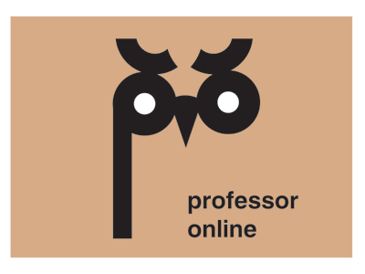 Фирменный знак для портала PROFESSOR ONLINE