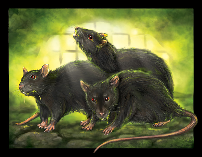Чумные крысы.