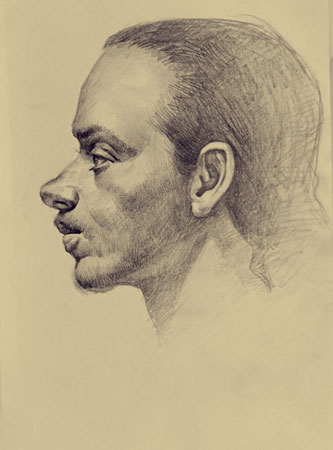 Рисунок.  Бумага, карандаш.