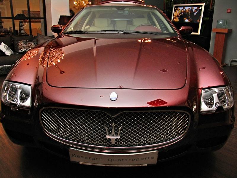 презентация автомобиля Maserati