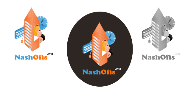 Логотип фирмы NashOfis