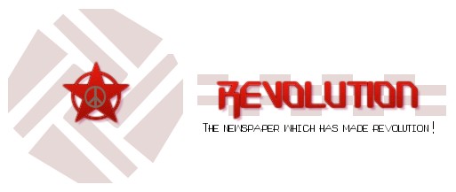 Revolution Newspaper Logo