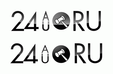 Логотип для &quot;24au.ru&quot;