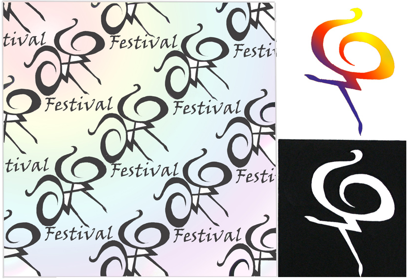 Логотип фестиваля народной музыки и танца