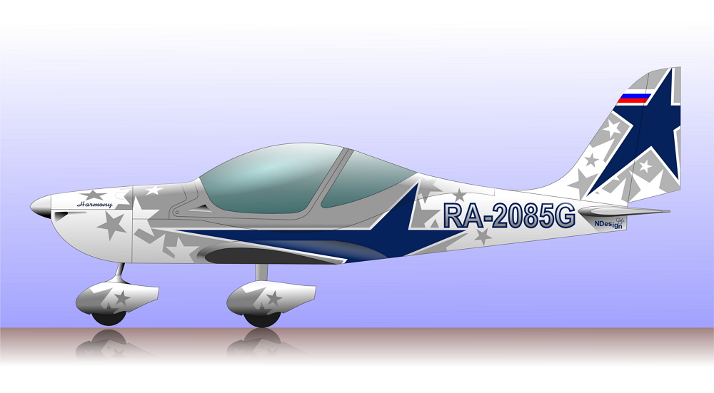 Схема окраски самолета