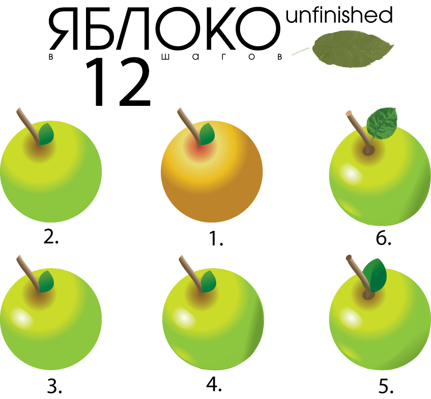 apple in 12 step - lessons