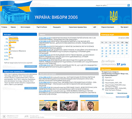 Украина: выборы 2006