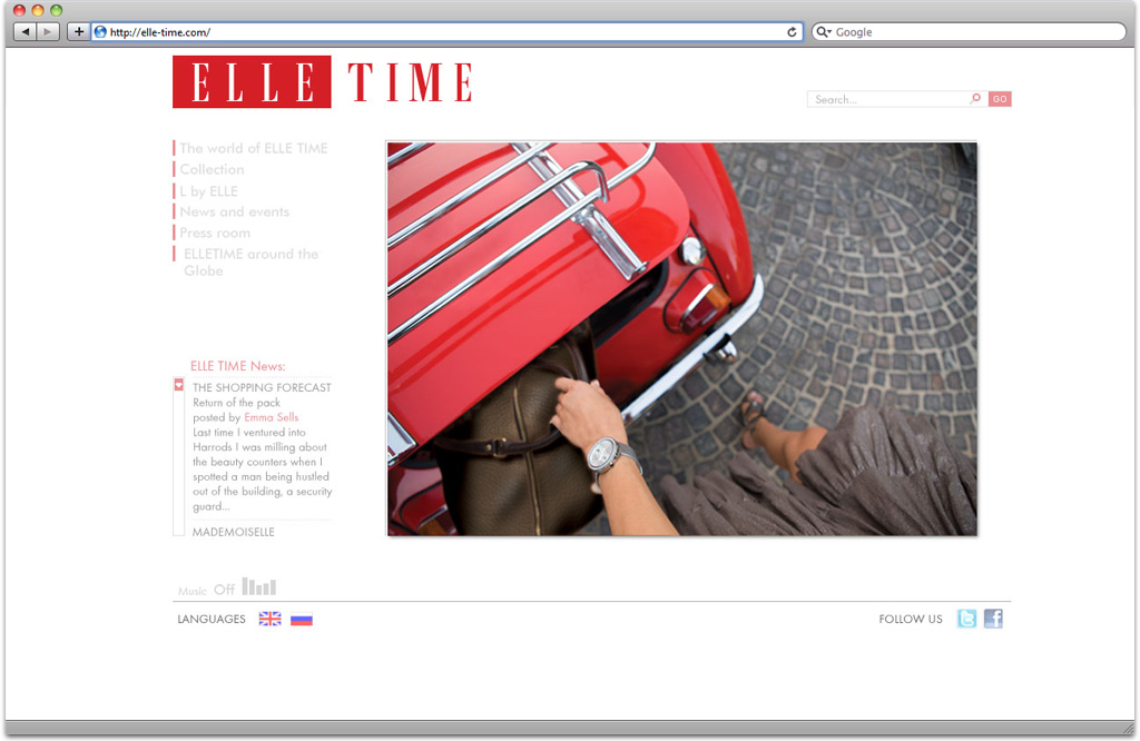 Fashion site