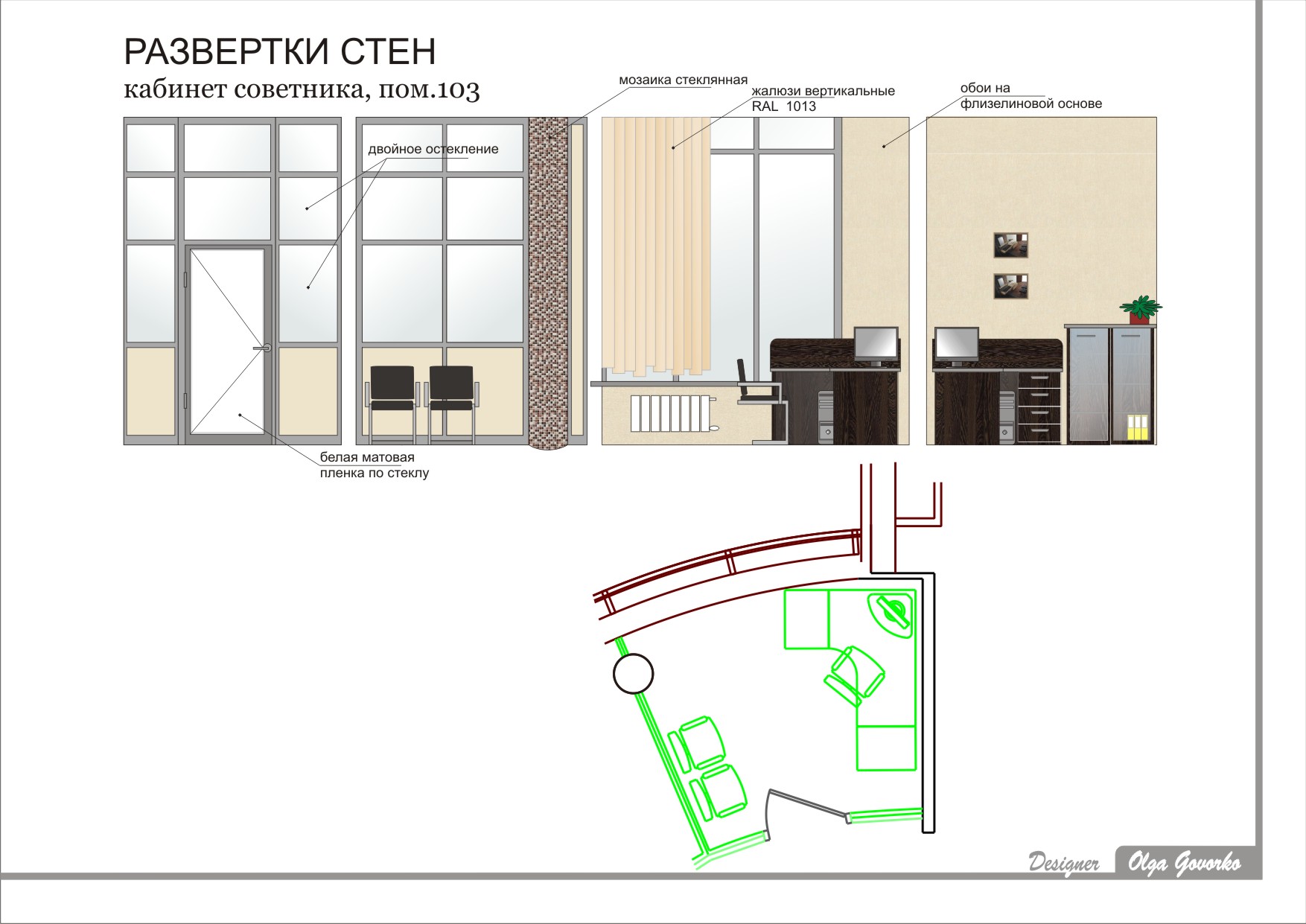 развертка 1-2