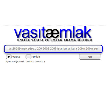 VasitaEmlak Content Grabber