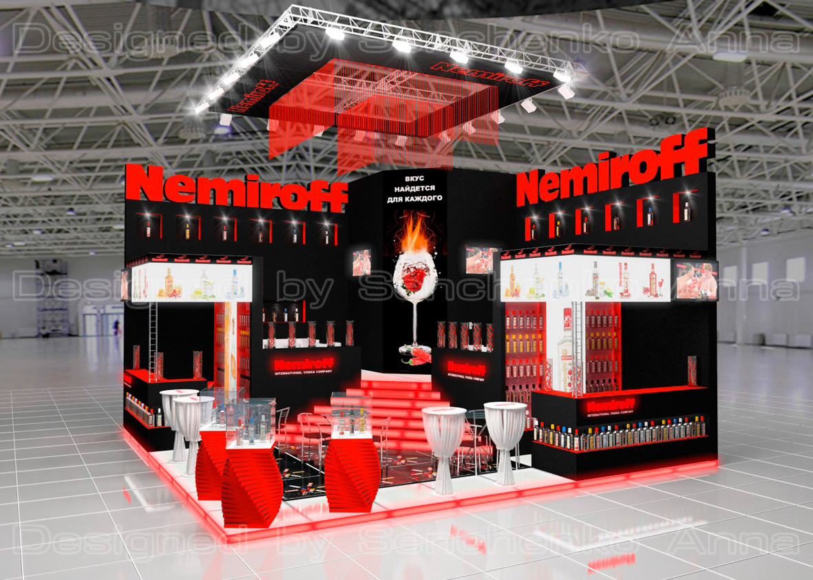 выставочный стенд для компании Nemiroff