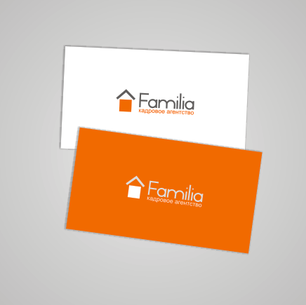 Логотип для агентства Familia