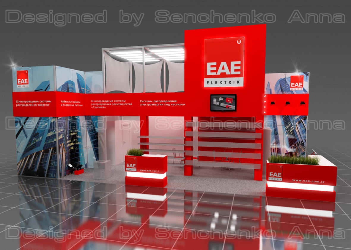выставочный стенд для компании EAE Elektrik