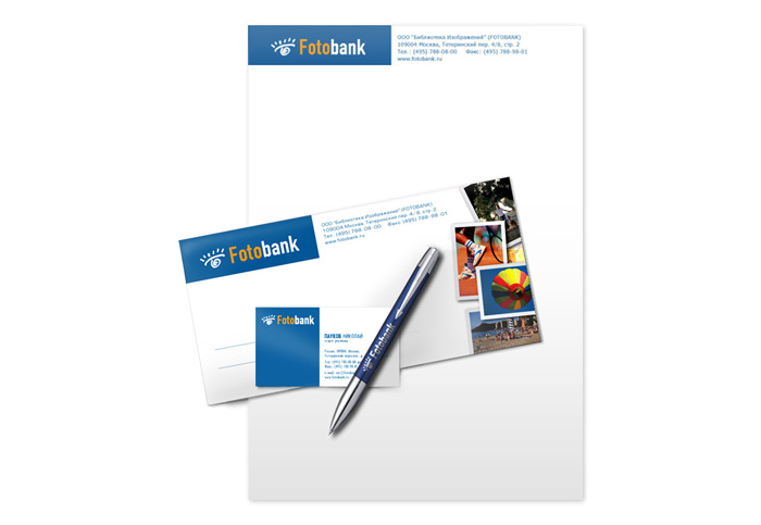 Разработан фирменный стиль для компании &quot;Fotobank&quot;