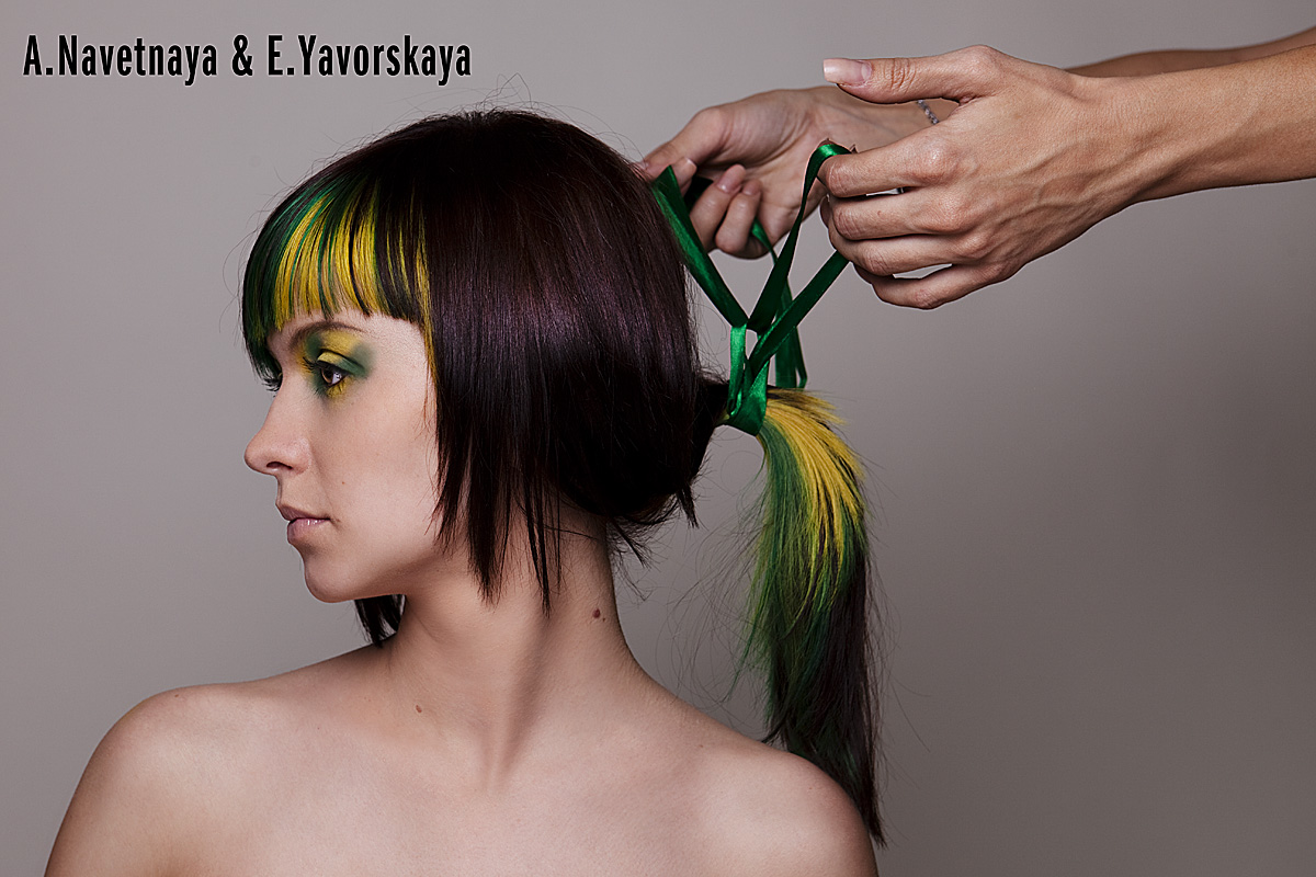 Green ribbons