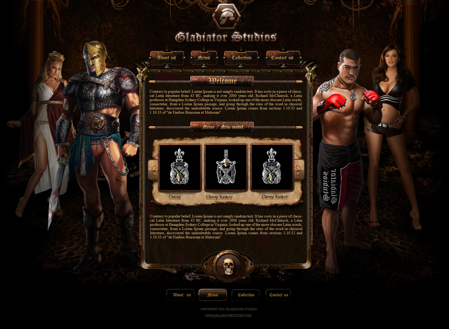 Gladiator studio
