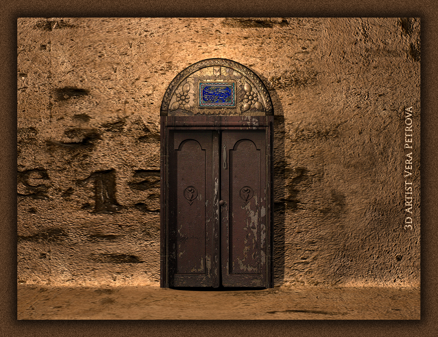 старинные двери