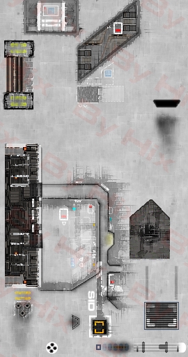 Texture Space Ship
