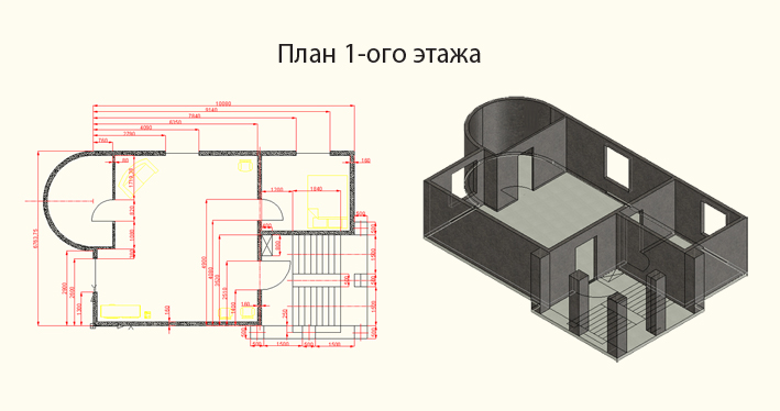 План первого этажа, 2010 г.