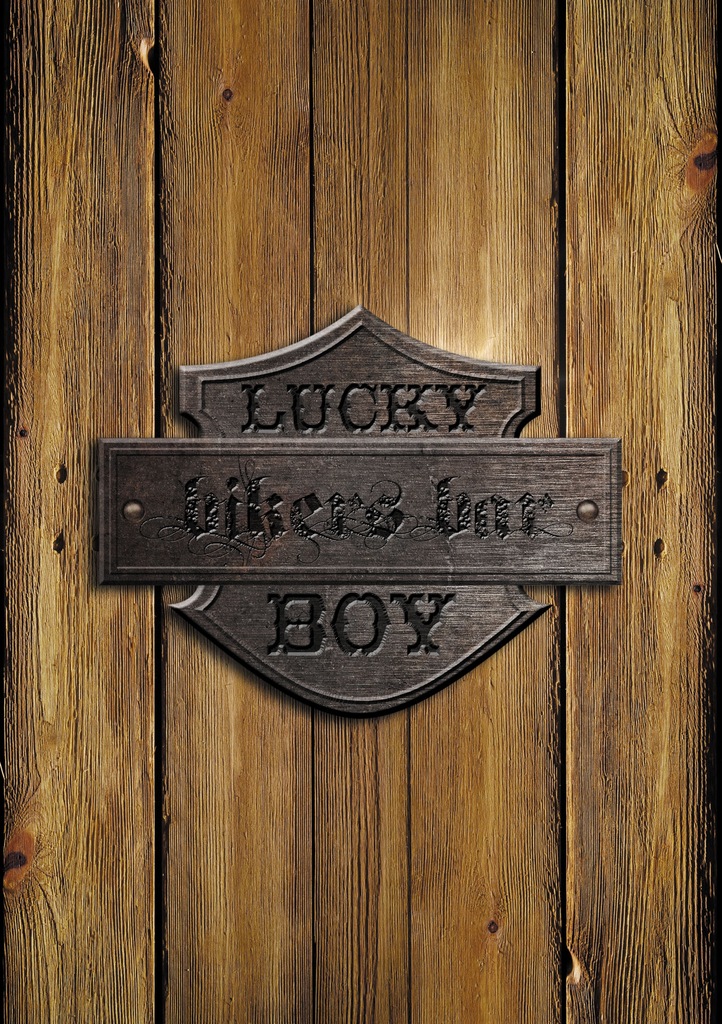 Меню байкерского бара &quot;Lucky Boy&quot;