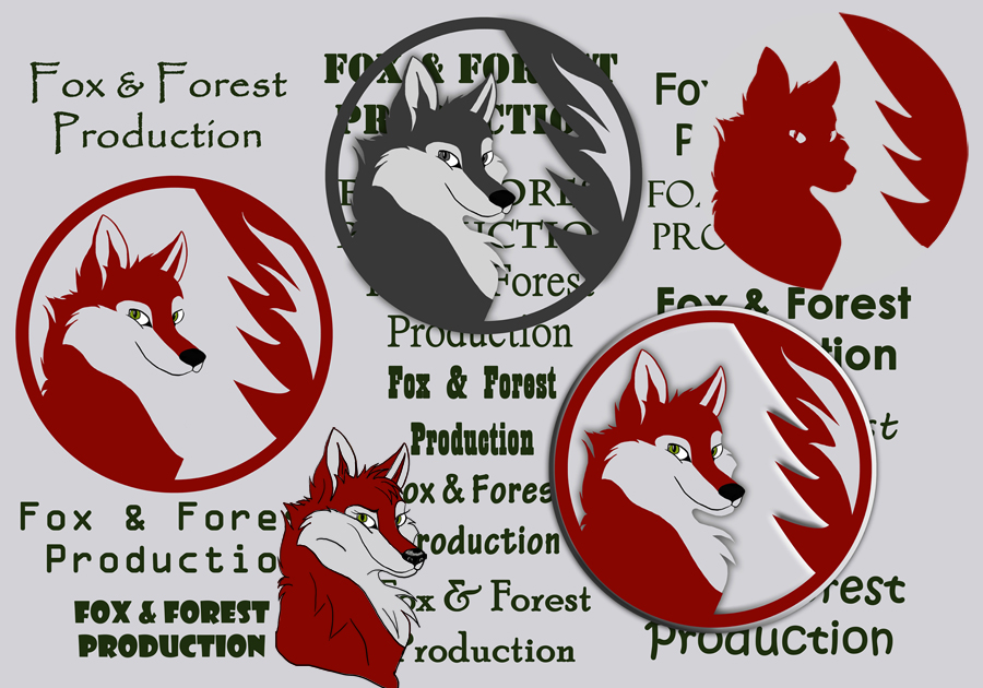 Разработка логотипа Fox & Forest