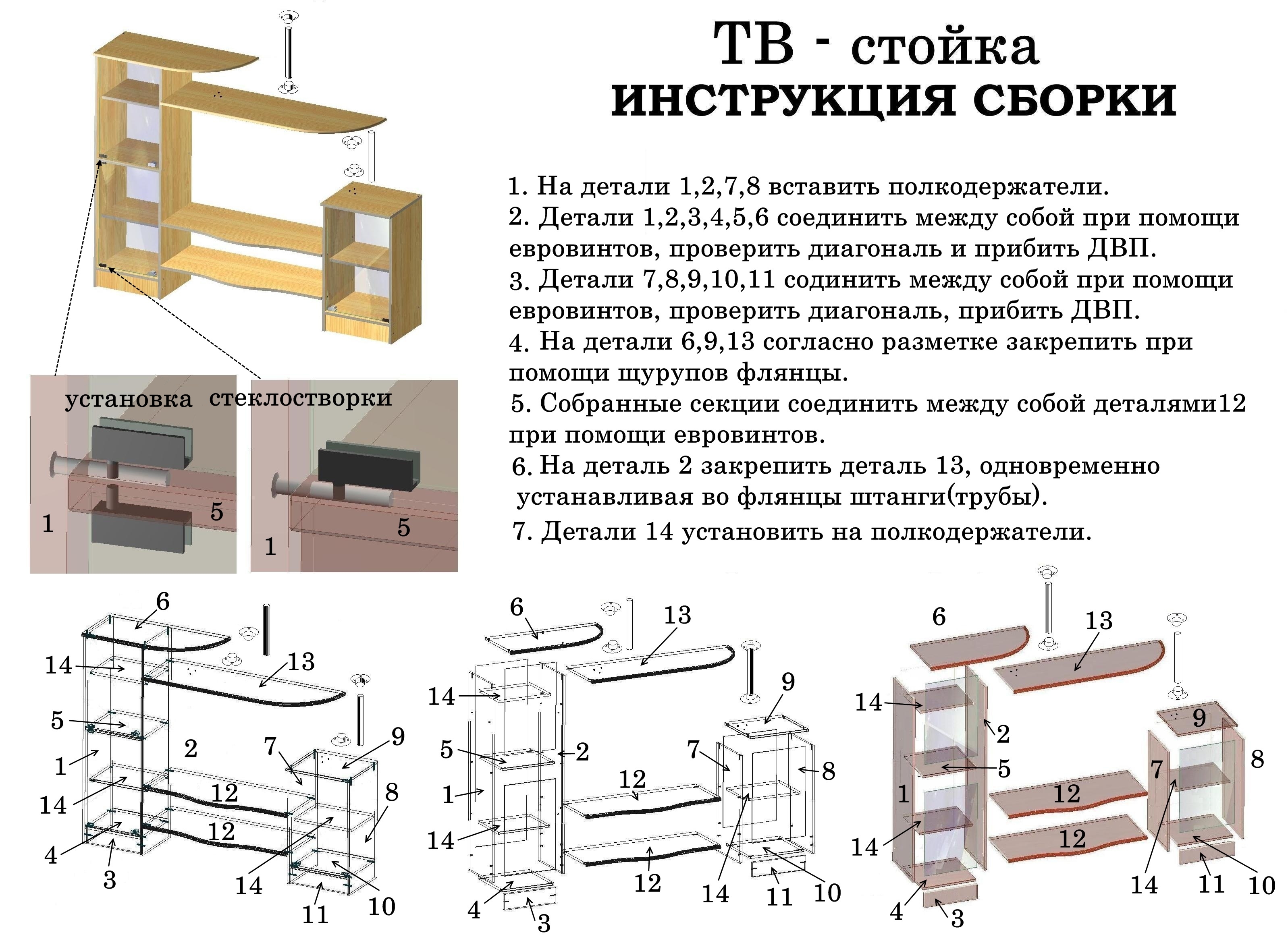 инструкция сборки