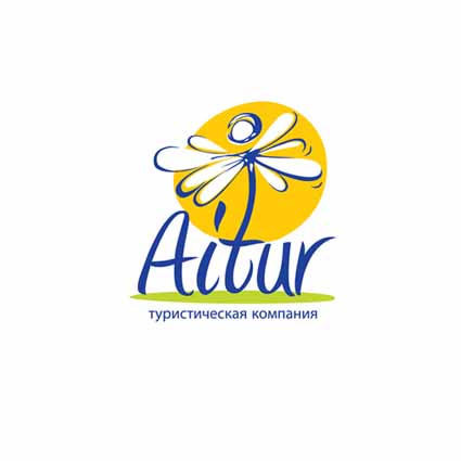 Логотип для туристической компании &quot;Aitur&quot;