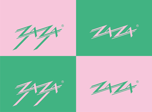 Логотип &quot;ZaZa&quot; производство нижнего белья для детей и подрос