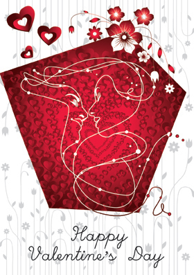 плакат ко дню Св.Валентина