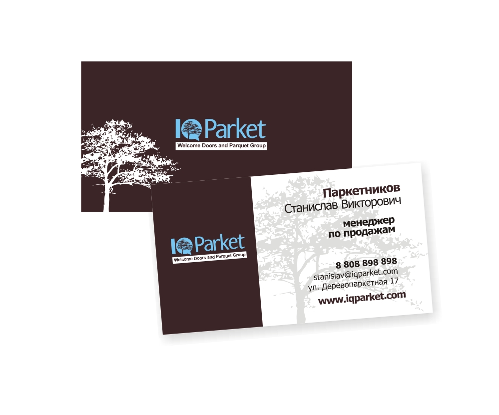 Лого и визитка IQParket