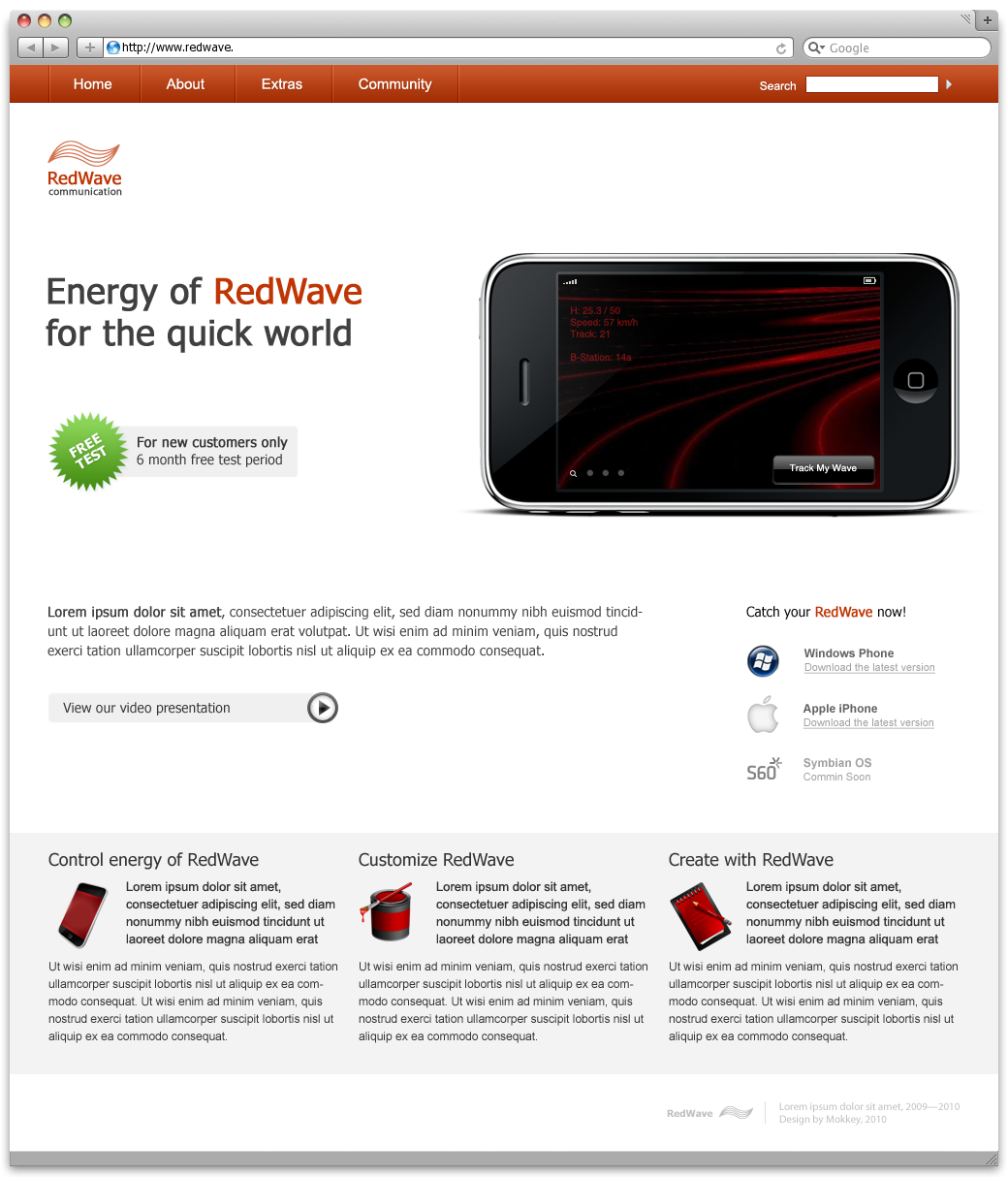 RedWave App.