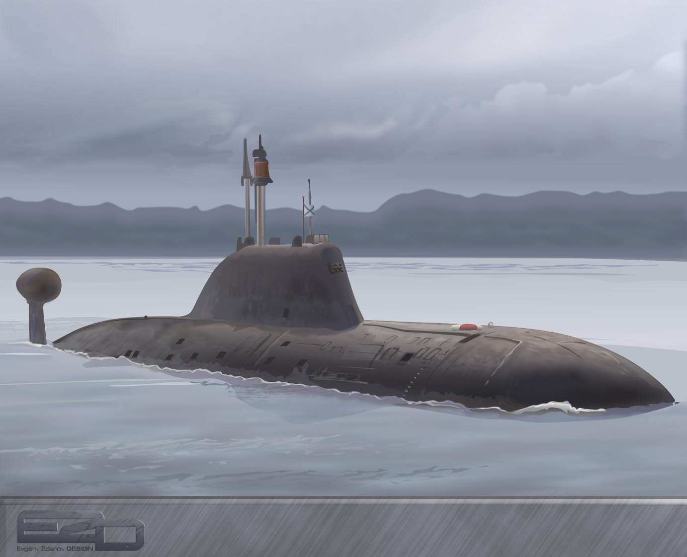 Подводный ракетоносец &quot;Барс&quot; (Россия)