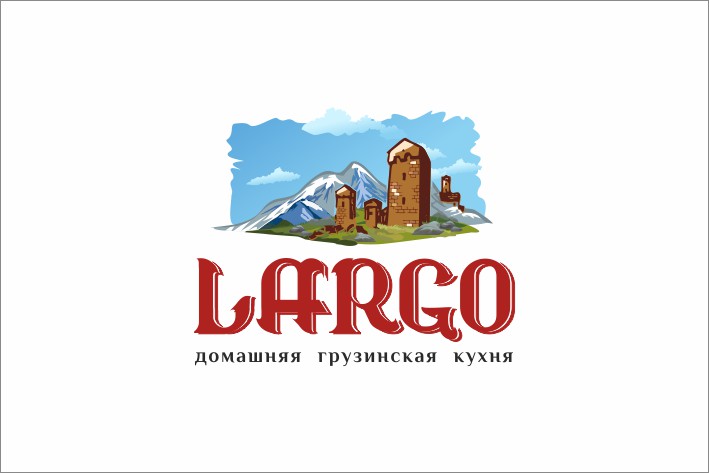 Largo логотип для ресторана